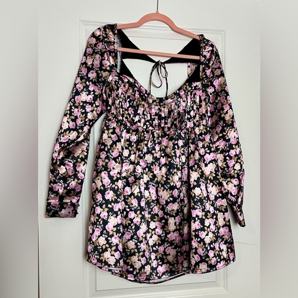 For Love and Lemons Kat Long Sleeve Mini Dress - Picture 2 of 10